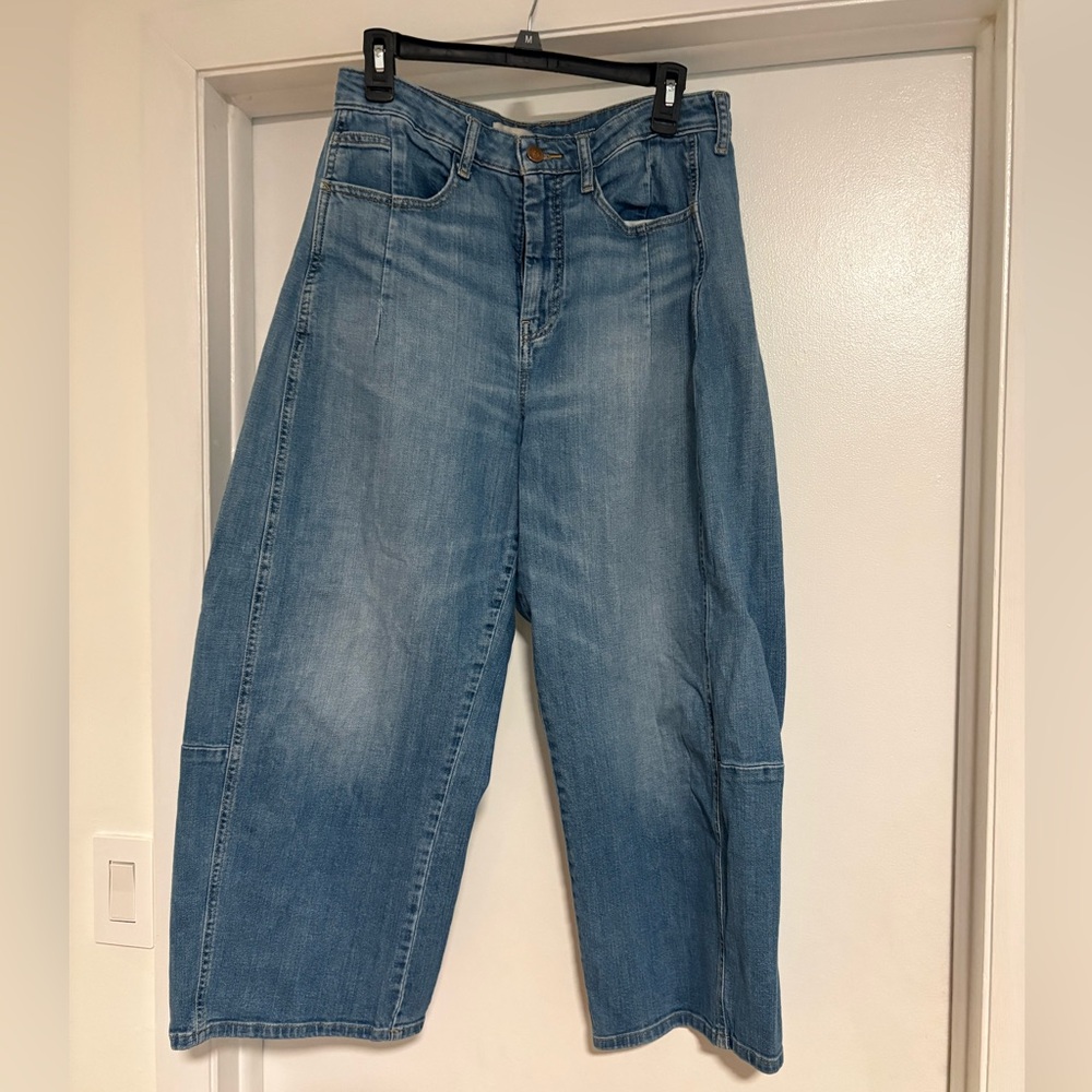 Pilcro Blue Barrel Jeans